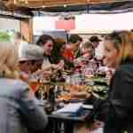 women at restaurant