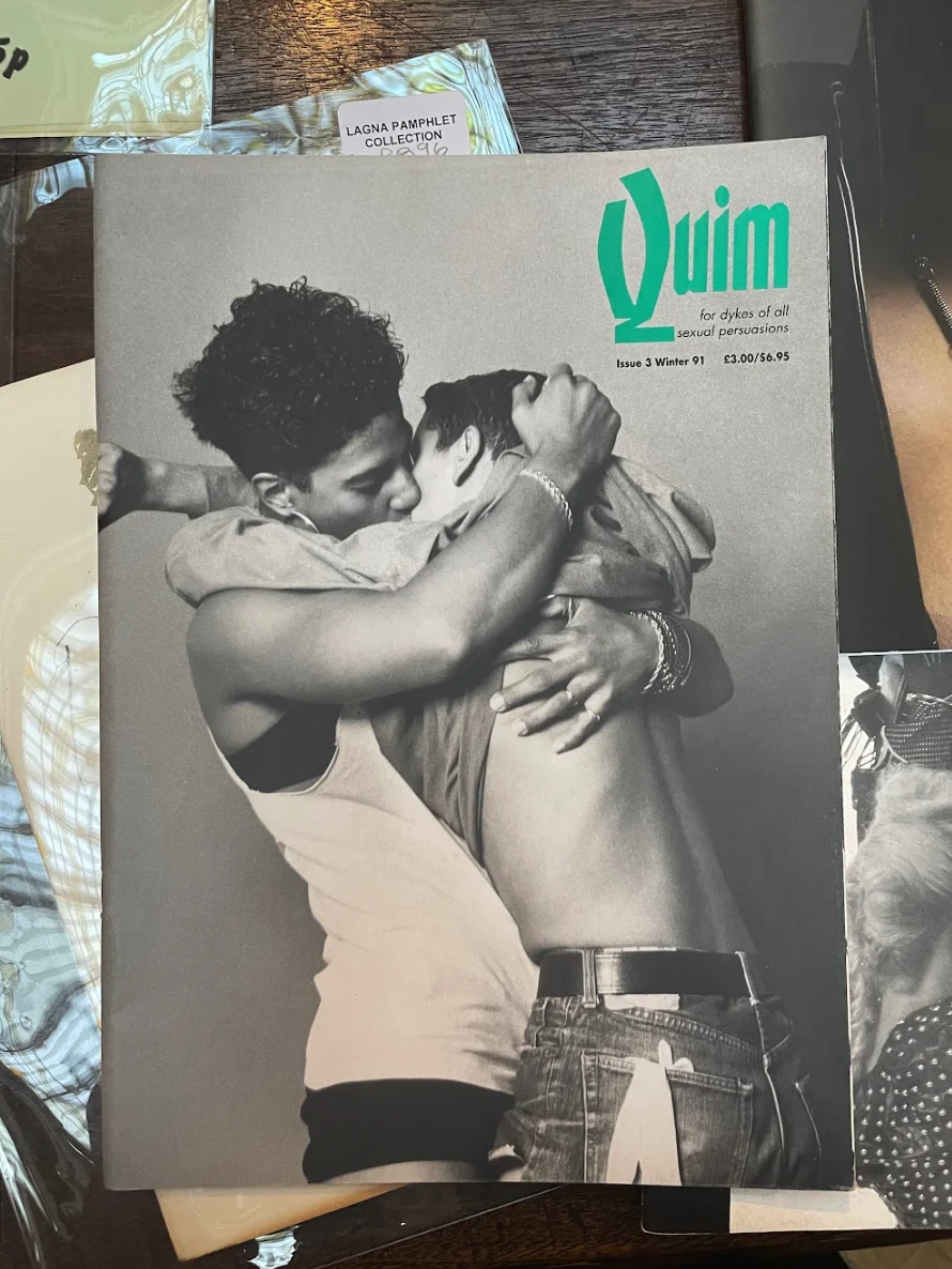 Quim, a lesbian magazine from the Aesop Queer Library
