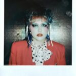 caroline kingsbury in a polaroid shot