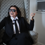 Lauren Sanderson in chair Nonchalant Magazine