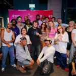 The smiley group that is PROUD SOUND Class of 2025 featuring MNEK