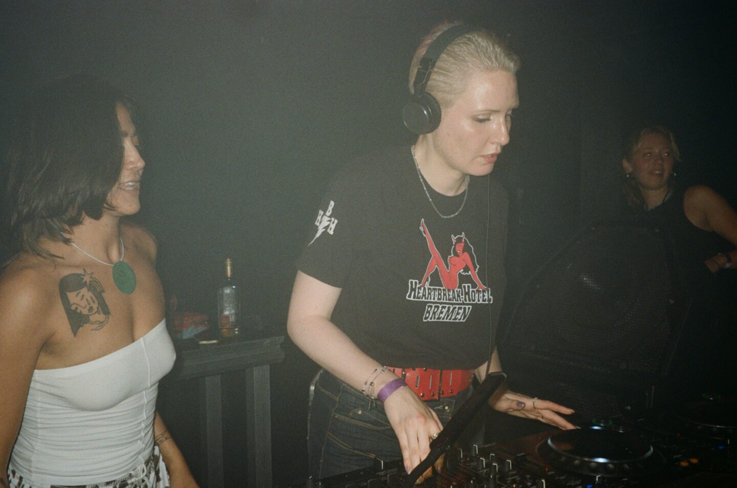 two people dj'ing