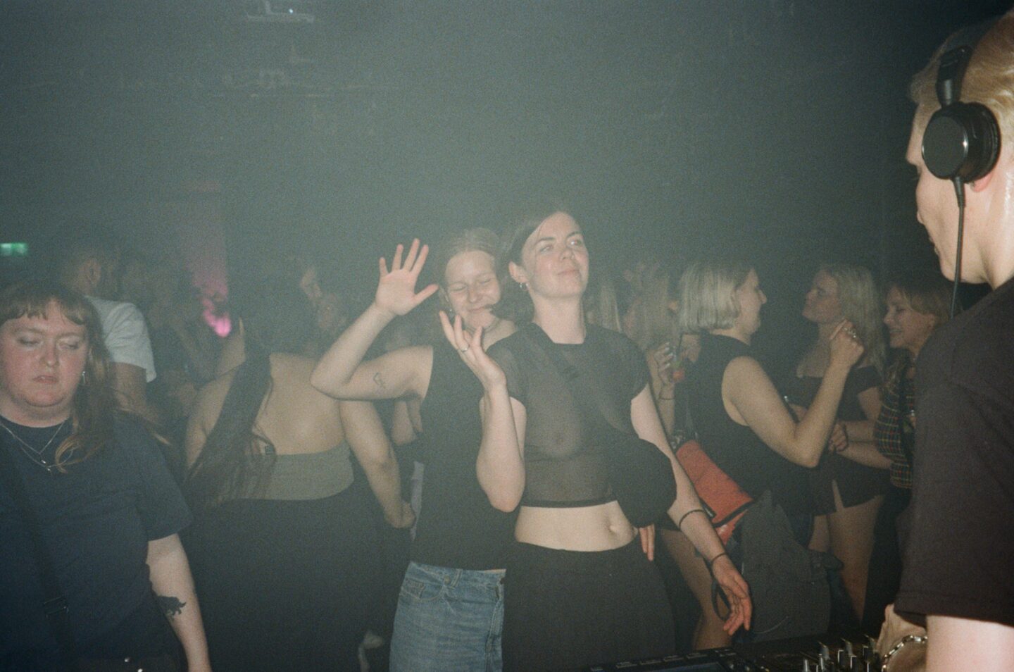 people dancing on a dance floor