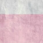 a pink and white wall with a pink and white stripe