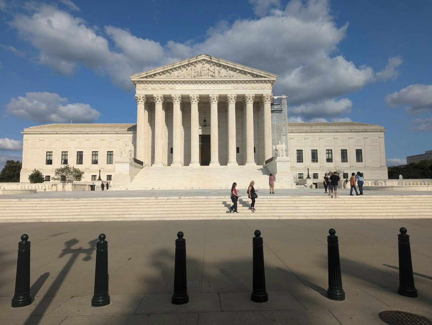 The supreme court building is seen in washington, d.c.