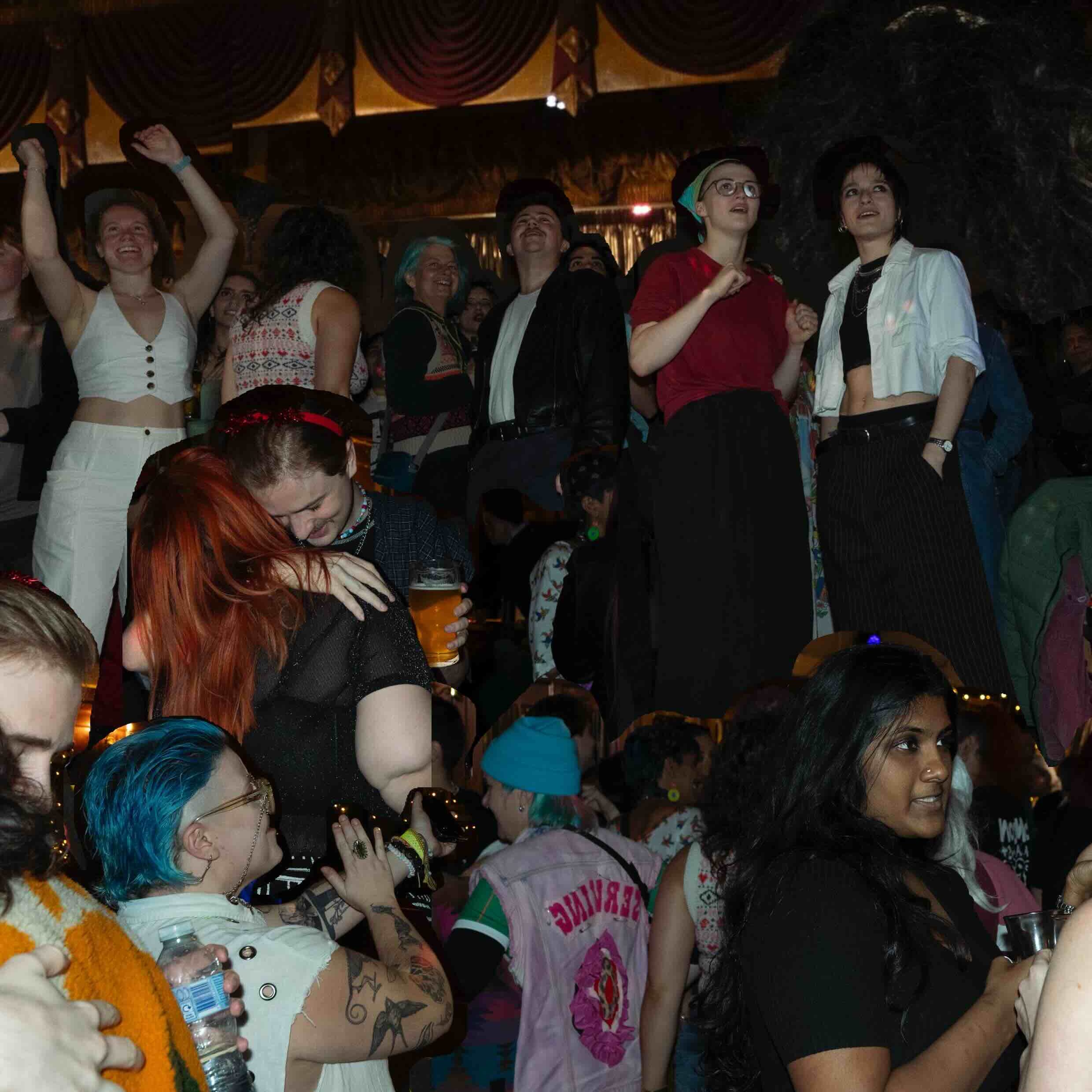 Queer Love Fest. Photos by Harry Chapman, Collage by K Fionn