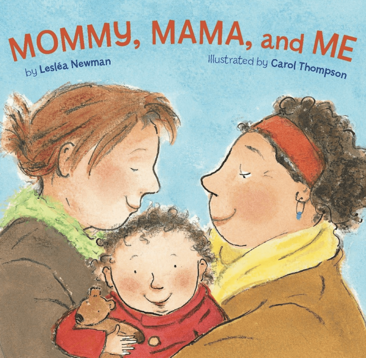 Mommy, Mama, and me book cover