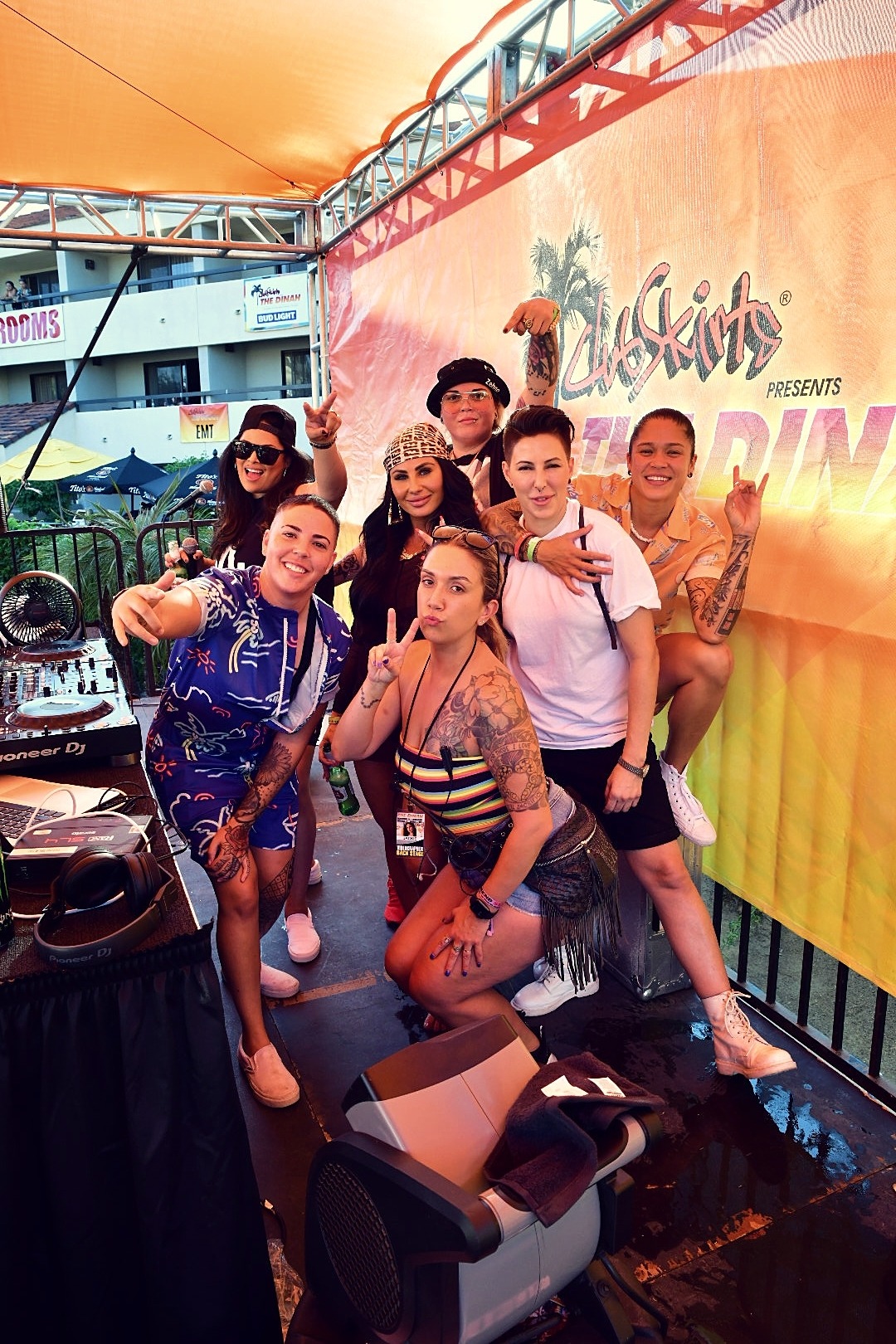 The Dinah pool party