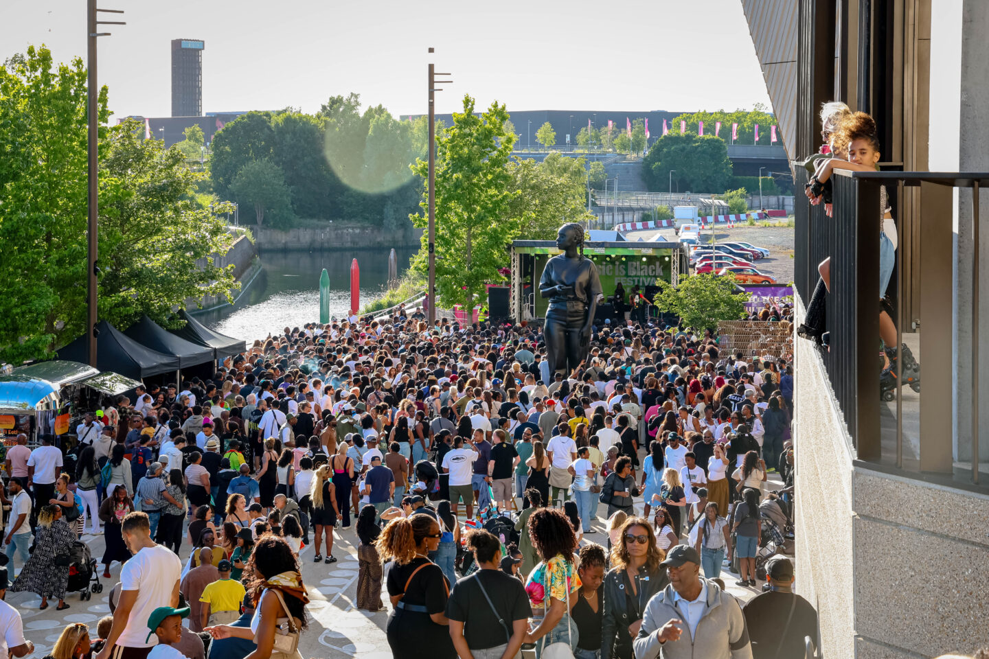 Crowd at The Music Is Ours Festival - Part of TMIB festival series. Photo by Rahil Ahmed