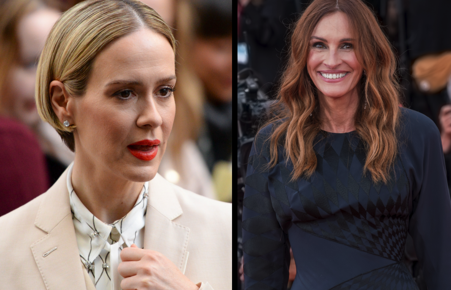 Julia Roberts and Sarah Paulson