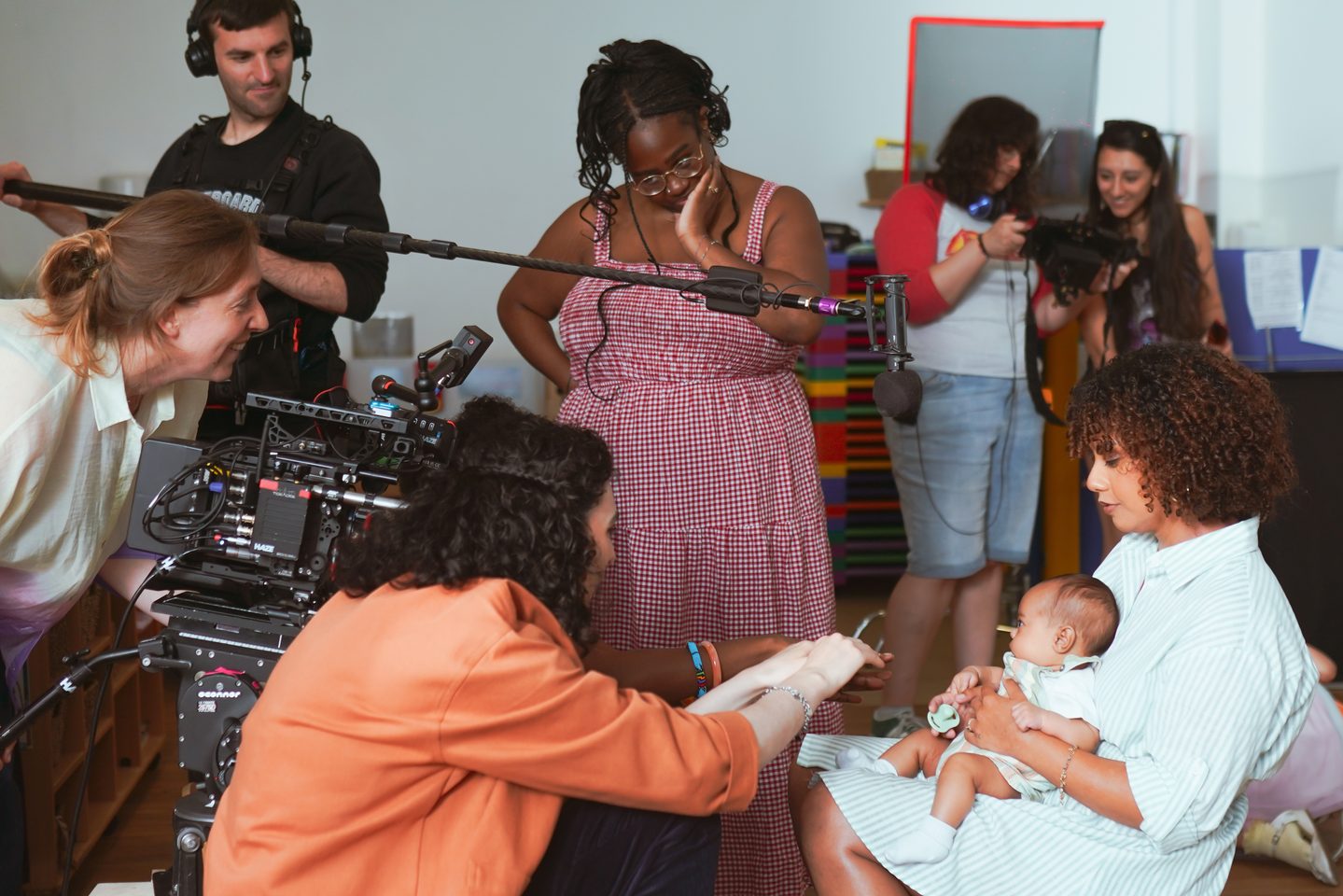 You & Me Makes Three behind the scenes