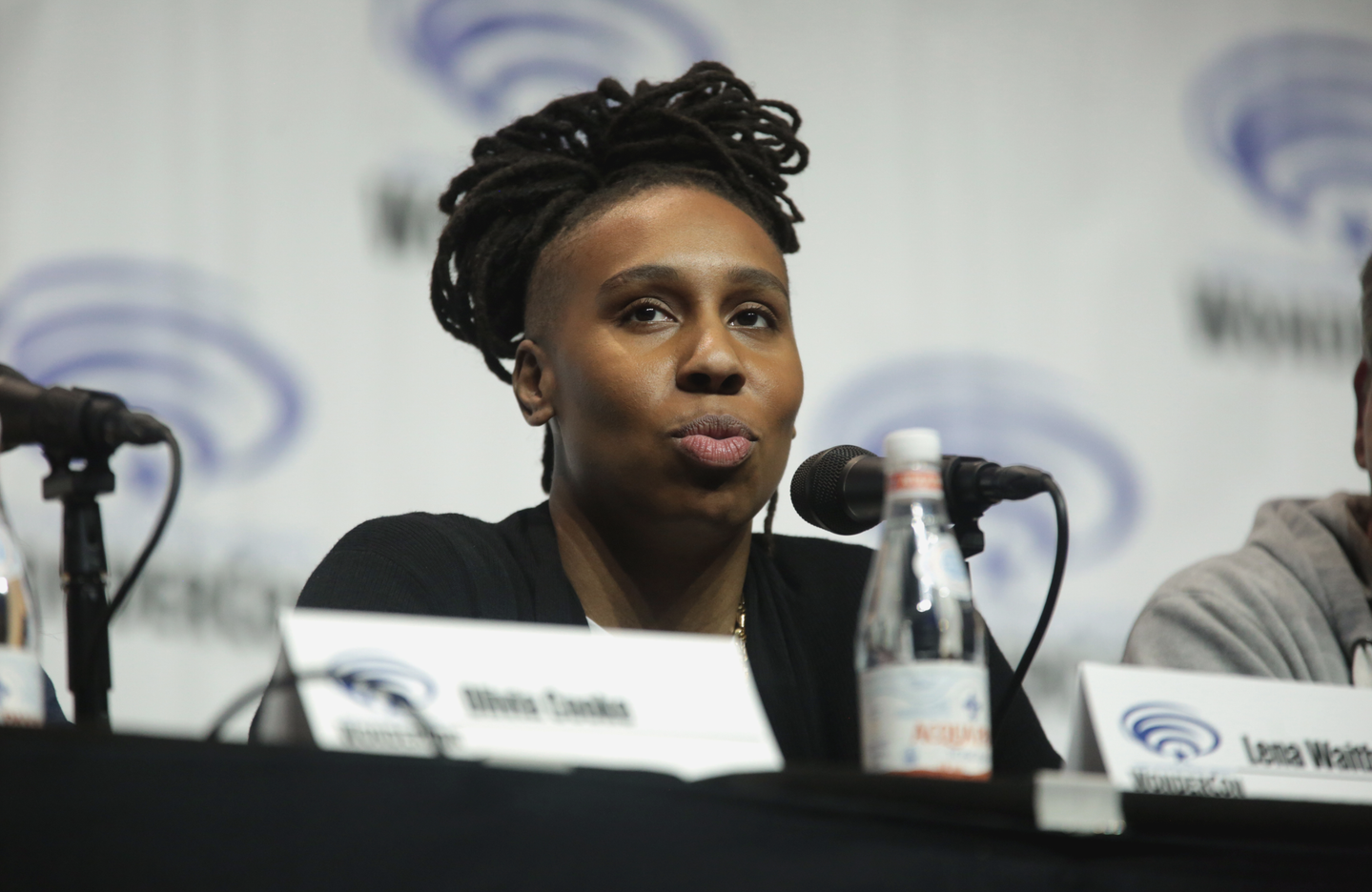 Lena Waithe at WonderCon, 2018. Photo by Gage Skidmore, CC BY-SA 2.0, via Wikimedia Commons.